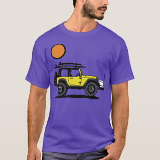 T-shirt Week-end plage 4WD