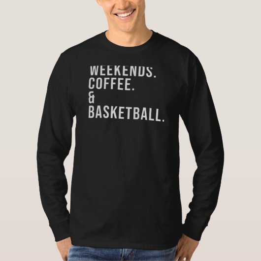 T-shirt Week-ends Café & Basket Café Basket Mo (Devant)