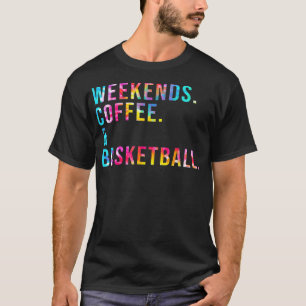 T-shirt Week-ends Café & Basketball Café Lover Basketba