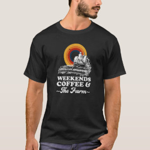 T-shirt Week-ends Café Et La Ferme