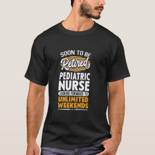 T-shirt Week-ends illimités Infirmière pédiatrique retrait