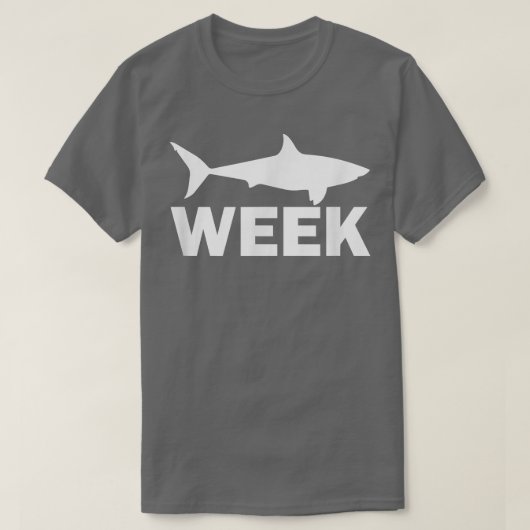 T-shirt Week of Shark Funny SharksGreat Discovery Time  (Design devant)