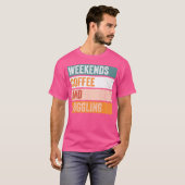 T-shirt Weekends Coffee And Juggling Funny Hobby (Devant entier)