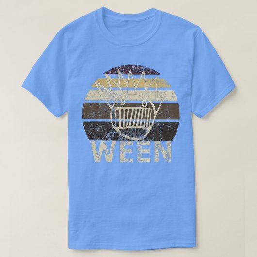 T-shirt WEEN Vintage Retro Distressed Boognish (Design devant)