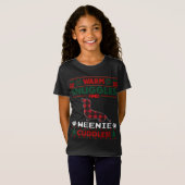 T-Shirt Weenie Christmas Pajama Weiner Ugly Christmas Swea (Devant entier)