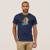 T-shirt Weenie Man Snowboard (Devant entier)