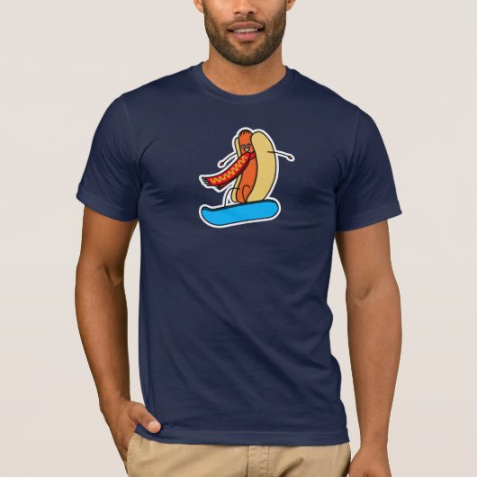 T-shirt Weenie Man Snowboard (Devant)