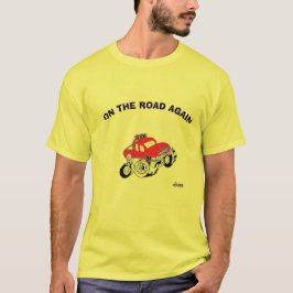 T-shirt: Weer onderweg. T-shirt