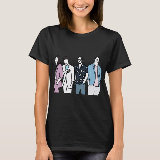 T-shirt weezer (Devant)