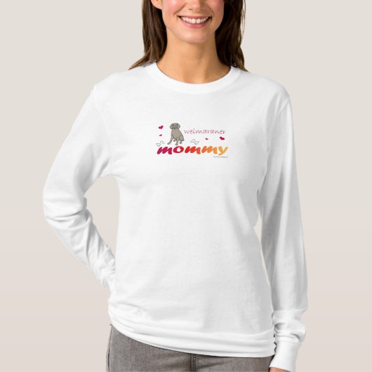 T-shirt Weimaraner (Devant)