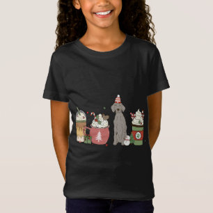 T-Shirt Weimaraner Café Latte hiver Noël Chien Maman H