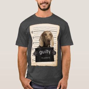 T-shirt Weimaraner Chien mug abattu chien mauvais