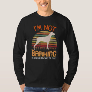 T-shirt Weimaraner Chien Retro 15