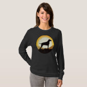 T-shirt Weimaraner Chien Retro 3 (Devant entier)