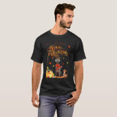 T-shirt Weimaraner Maple Tree Thanksgiving Day mignon Chie (Devant entier)