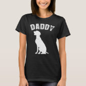 T-shirt Weimeraner Labrador Daddy Correspondant Famille T (Devant)