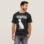 T-shirt Weimeraner Labrador Mama (Devant entier)
