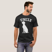 T-shirt Weimeraner - Labrador Uncle - Pour Oncle (Devant entier)
