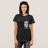 T-shirt Weird Teachers Build Character Funny Teacher Appre (Devant entier)