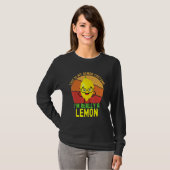 T-shirt Weird This is My Human Costume I'm Really A Lemon  (Devant entier)