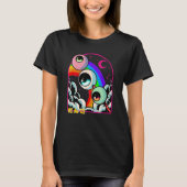 T-shirt Weirdcore Dango Eyeball Nourriture japonaise Otaku (Devant)