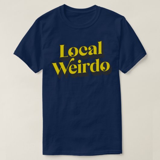 T-shirt Weirdo local 3 (Design devant)