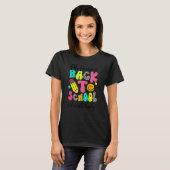 T-shirt Welcome Back To School Lunch Lady Back To School L (Devant entier)