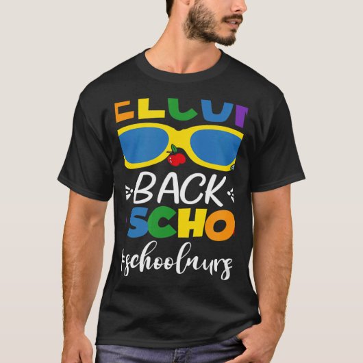 T-shirt Welcome Back To School Nurse First Day Of School N (Devant)