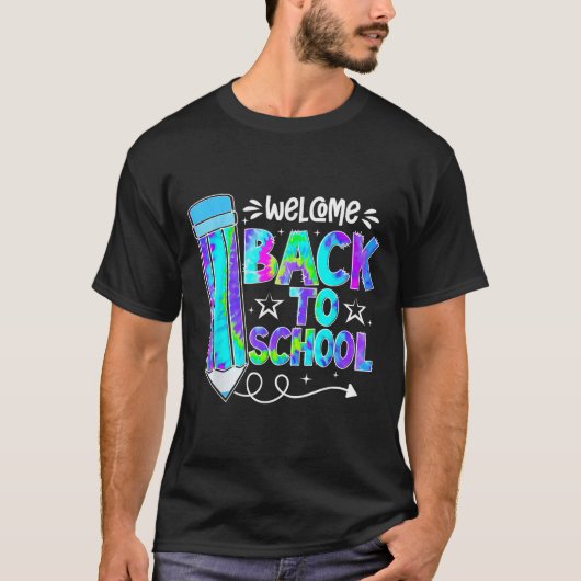 T-shirt Welcome Back To School Shirts First Day Of School (Devant)