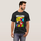 T-shirt Welcome Back To School  Student Teacher Love Kid (Devant entier)