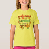 T-SHIRT WELCOME SECOND GRADE  BACK TO SCHOOL FIRST DAY (Devant)