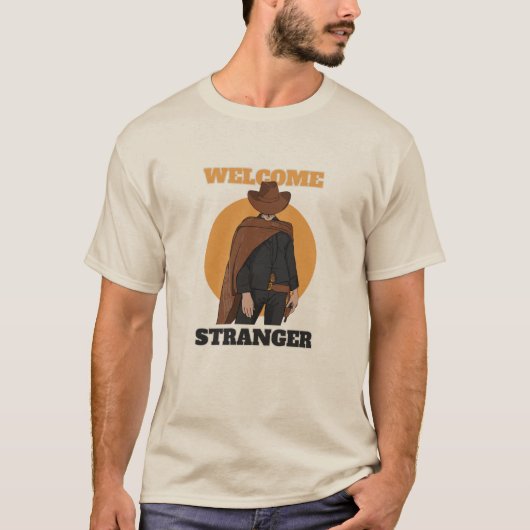 T-shirt Welcome Stranger (Devant)