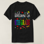 T-shirt Welcome To 9th Grade Back To School (Design devant)