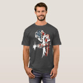 T-shirt Welder American Flag USA Patriotic Welder Cadeau (Devant entier)