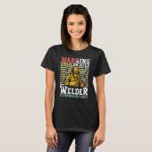 T-shirt Welder Apparel Welding Blacksmith Metal Worker for (Devant entier)
