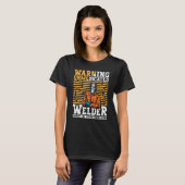 T-shirt Welder Apparel Welding Blacksmith Metal Worker for (Devant entier)