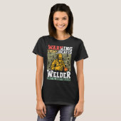 T-shirt Welder Apparel Welding Blacksmith Metal Worker for (Devant entier)