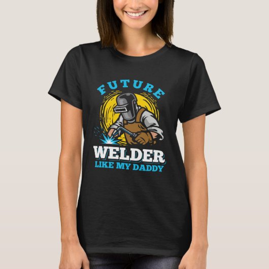 T-shirt welder clothes for men welding dad (Devant)