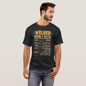 T-shirt Welder Weldin Worker Ironsmith Blacksmith Expert H (Devant entier)