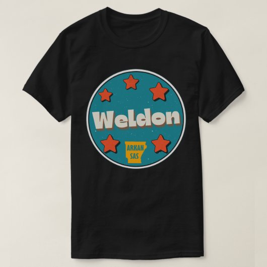 T-shirt Weldon, Arkansas (Design devant)