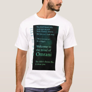 T-shirt Welkom in de geest van Omrani