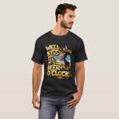 T-shirt Well Kiss My It's Beer O' Clock Drinking Beer  (Devant entier)