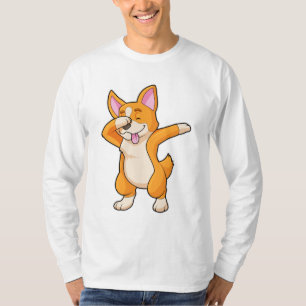 T-shirt Welsh Corgi à Dance Dab Hip hop
