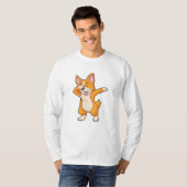 T-shirt Welsh Corgi à Dance Dab Hip hop (Devant entier)