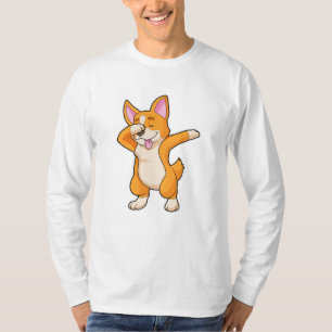 T-shirt Welsh Corgi à Dance Dab Hip hop