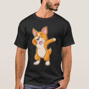 T-shirt Welsh Corgi à Dance Dab Hip hop