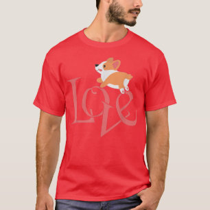 T-shirt Welsh Corgi Amoureux des chiens I Love My Corgi De