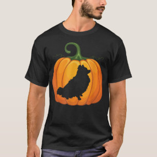 T-shirt Welsh Corgi Citrouille Amoureux des chiens Hallowe