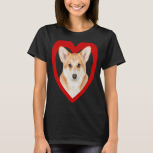 T-shirt Welsh Corgi Coeur de chien Pembroke Corgi gallois