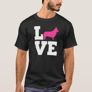 T-shirt Welsh Corgi Pembroke Amour Premium